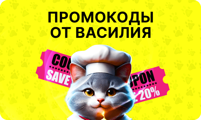 Промокоды Василия Промокоды Василия